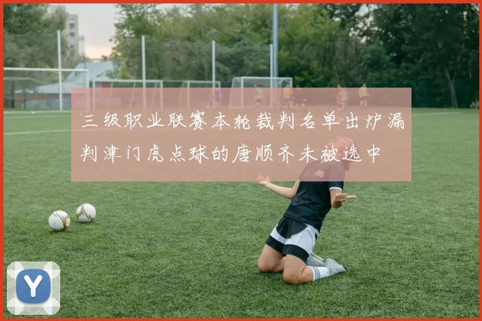 三级职业联赛本轮裁判名单出炉漏判津门虎点球的唐顺齐未被选中